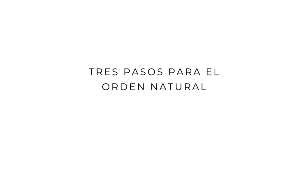 Orden natural